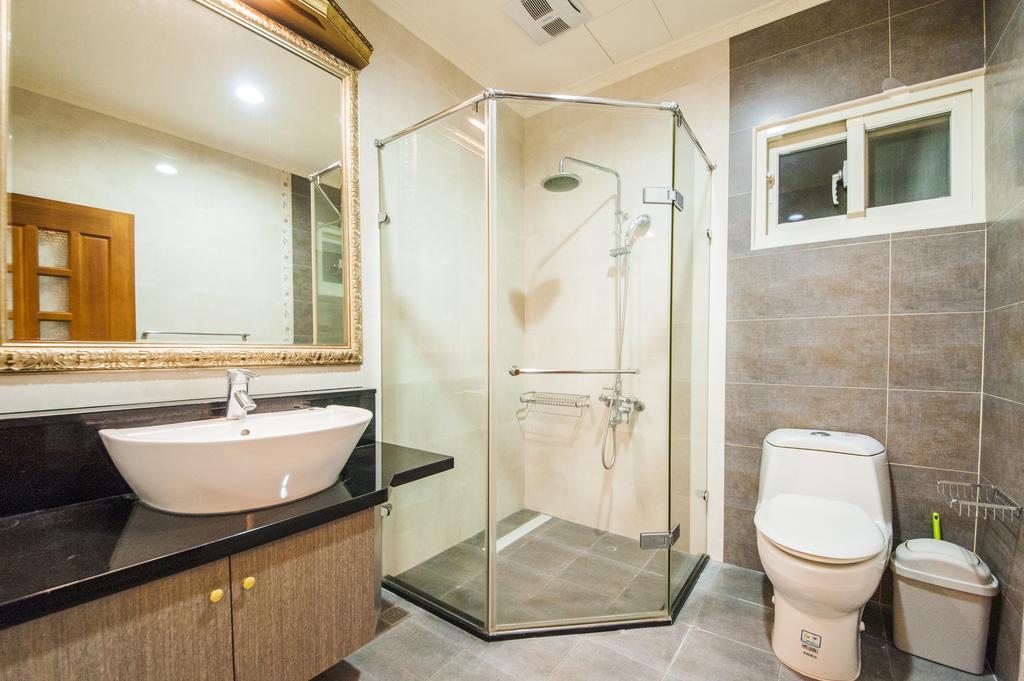 Yilan Amy B&B Wujie Ruang foto